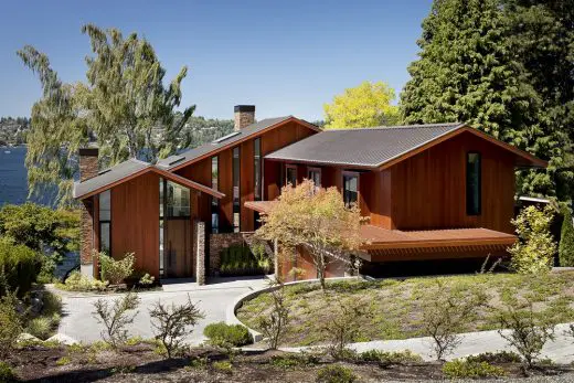 West Mercer Residence, Lake Washington house