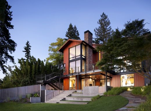 West Mercer Residence, Lake Washington house