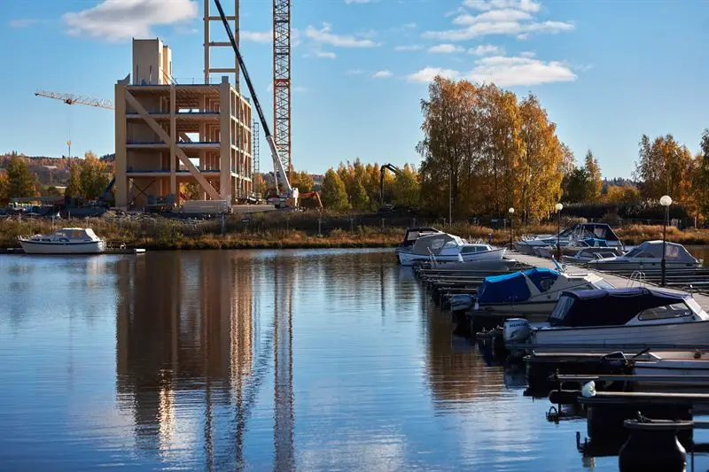 Mjøstårnet Timber building in Norway