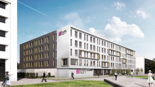 Aloft Hotel Aberdeen AECC building design