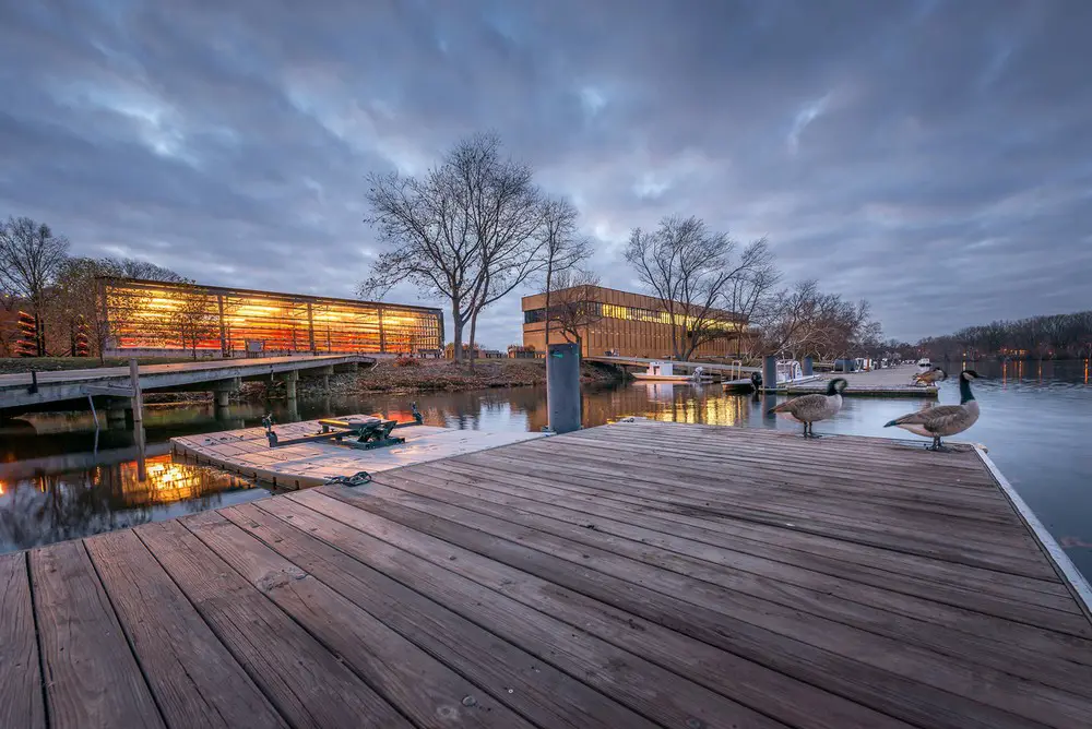 Community Rowing Boathouse in Boston