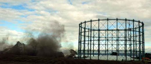 Gasholder at Granton