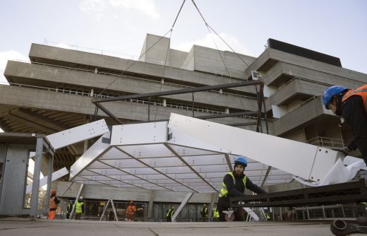 The Deck at The National Theatre London by Haworth Tompkins Architects