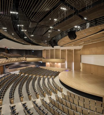 Lazaridis Hall, Waterloo, Ontario timber building