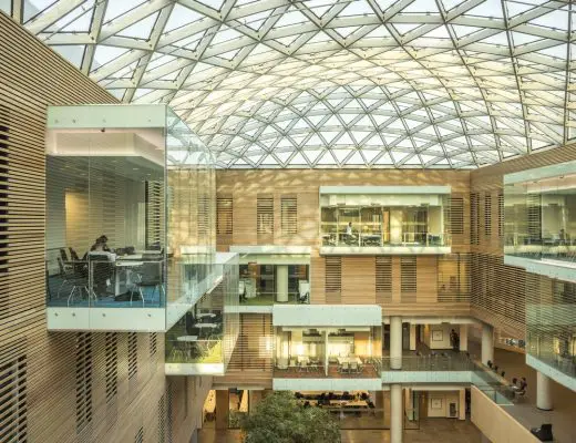 Lazaridis Hall, Waterloo, Ontario timber building