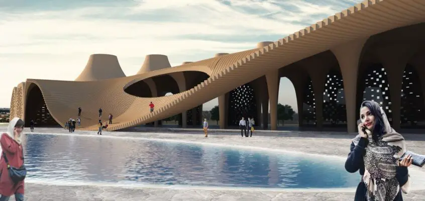 Lunar Complex Loshan Building, Iran
