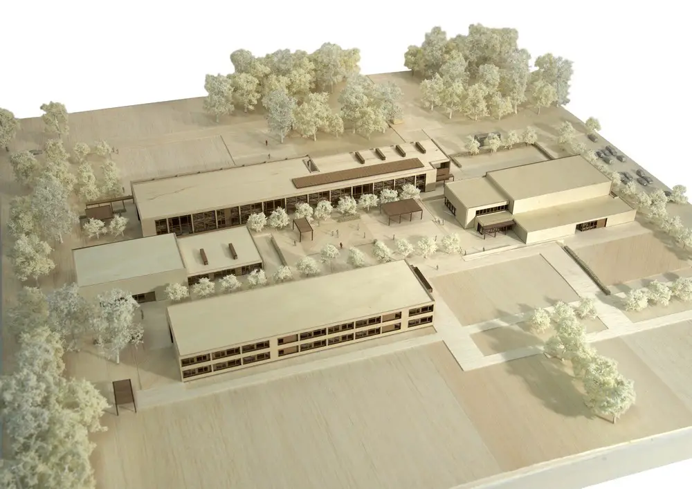 Mill Chase Academy Secondary School Building model