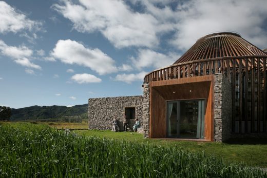 Mulan Weichang Visitor Centre building in Hebei