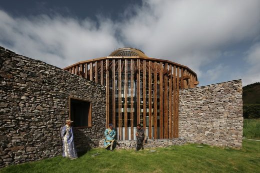 Mulan Weichang Visitor Centre building in Hebei