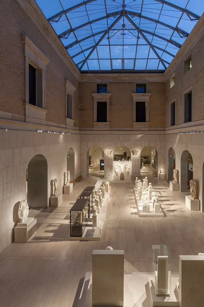 National Archaeological Museum of Spain building interior