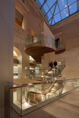 National Archaeological Museum of Spain building stairs