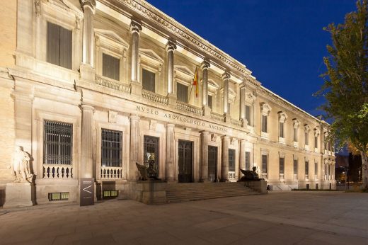 National Archaeological Museum of Spain building facade