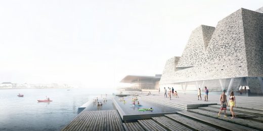 New Aquatics Centre on Copenhagens Waterfront