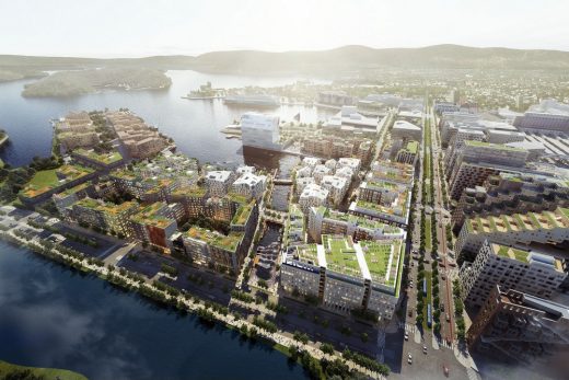 Oslo Bispevika landscape design