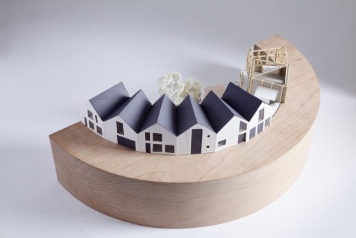 RIBA Gasholder Bases Ideas Competition winning design model