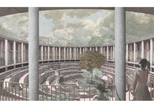 RIBA Gasholder Bases Ideas Competition shortlisted design by 318 Studios