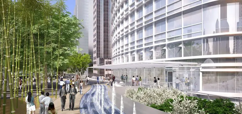 Salesforce Tower Building by Pelli Clarke Pelli