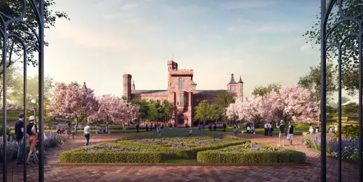Smithsonian Institution Haupt Garden proposed