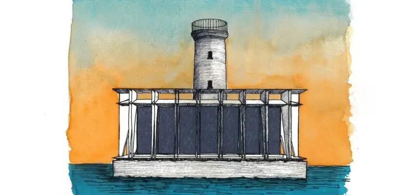 Spignon Lighthouse in Venice Building