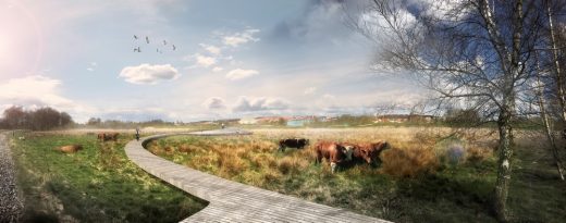 Storkeengen Randers, Stork Meadow design