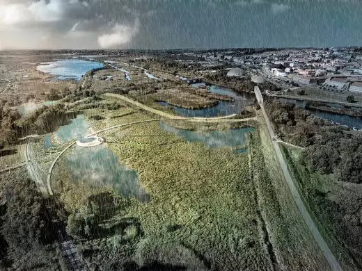 Storkeengen Randers, Stork Meadow landscape