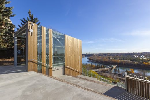 The 100 Street Funicular in Edmonton