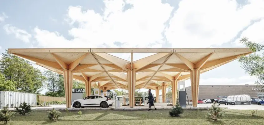 Ultra Fast Charging Stations by COBE in Denmark