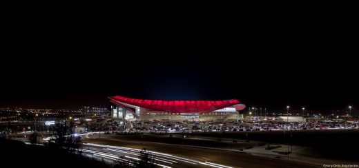 Wanda Metropolitano Stadium in Madrid