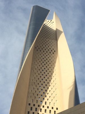 Al Hamra Tower Kuwait City facade