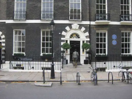 Architectural Association on Bedford Square, London: