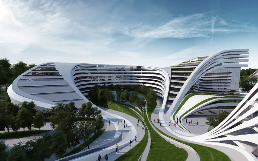 Serbia Developments - Beko Masterplan in Belgrade design by Zaha Hadid Architects
