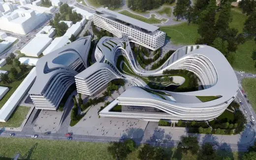 Beko Masterplan in Belgrade design by Zaha Hadid Architects