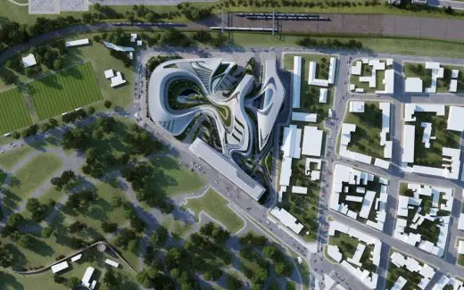 Beko Masterplan in Belgrade design by Zaha Hadid Architects