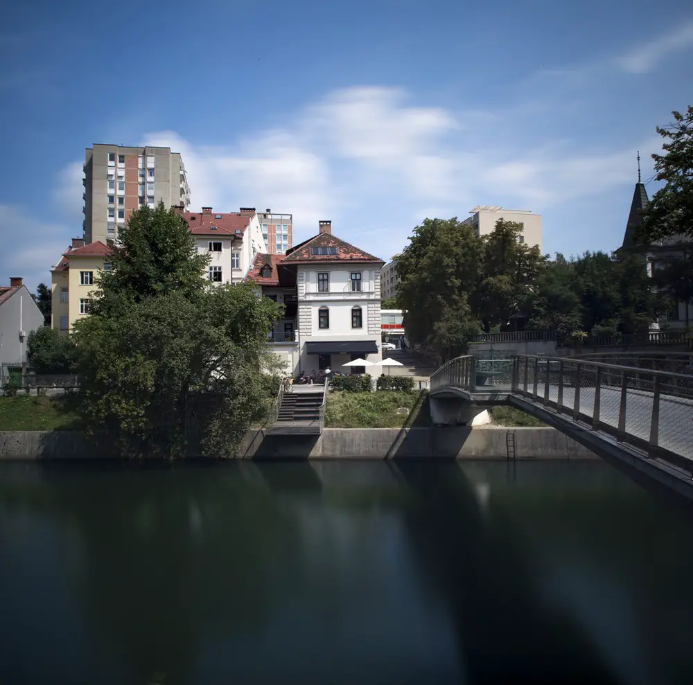 bistro EK, Ljubljana building