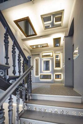 Gliwice staircase interior design Poland