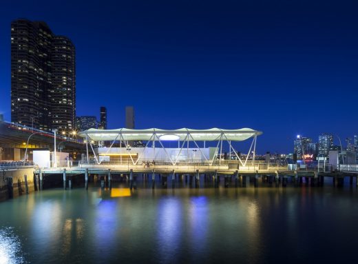 East 34th Street Ferry Terminal building design by Kennedy & Violich Architecture USA