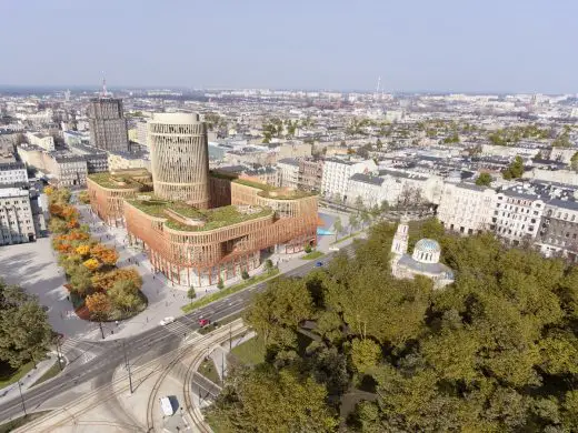 Fabryczna building Lódz by MVRDV in Poland