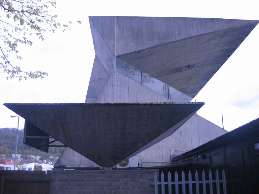 Peter Womersley Galashiels Scottish Borders Concrete Building