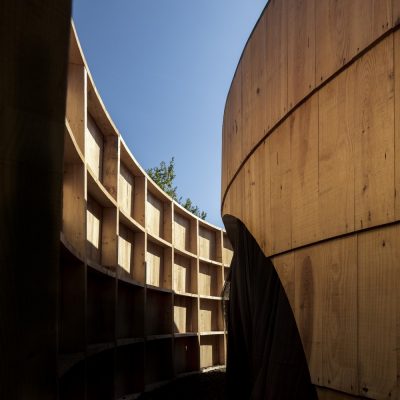 Garden Pavilion in Museu de Serralves in Porto