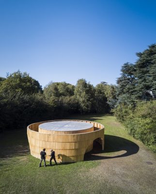 Garden Pavilion in Museu de Serralves in Porto