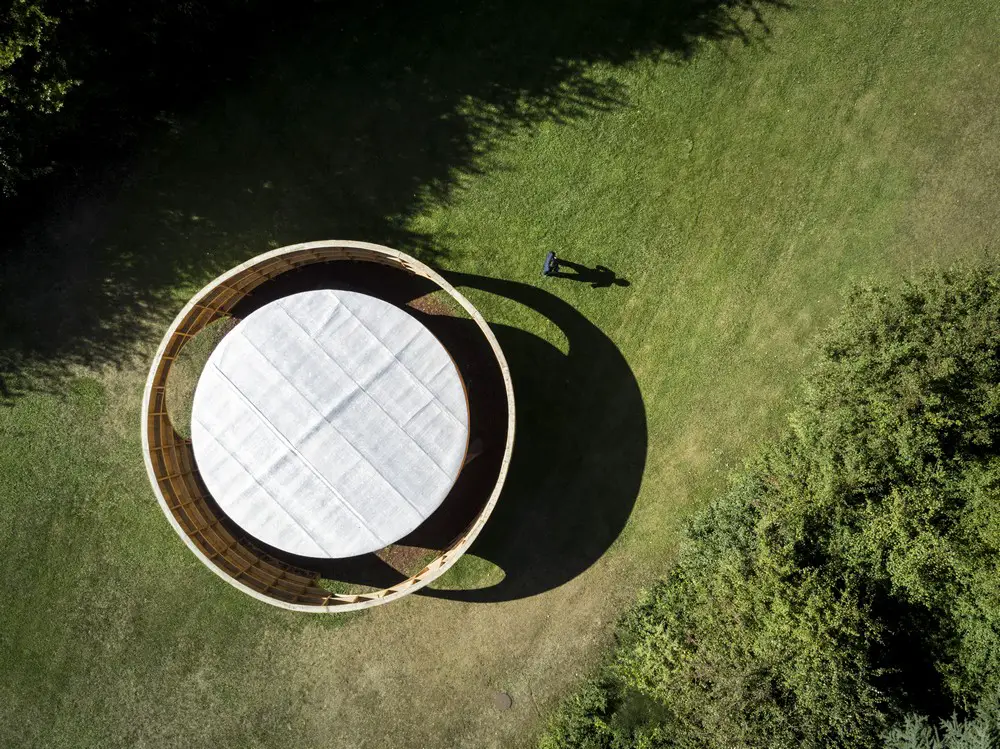 Garden Pavilion in Museu de Serralves in Porto