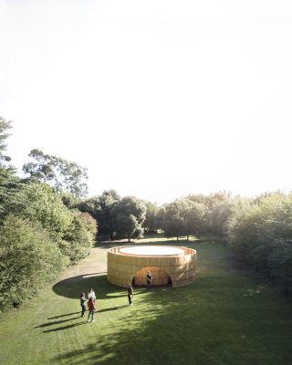 Garden Pavilion in Museu de Serralves in Porto