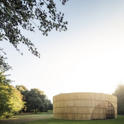 Garden Pavilion in Museu de Serralves in Porto