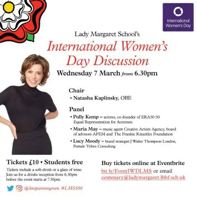 International Women’s Day Discussion at Lady Margaret School