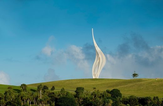 new sculpture by Gerry Judah for Gibbs Farm Sculpture Park, New Zealand