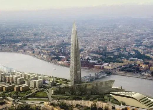 Lakhta Center St Petersburg Russia tower building design