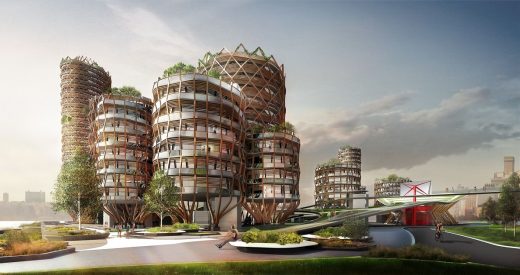 Pier 40 Hudson River Apartments New York design