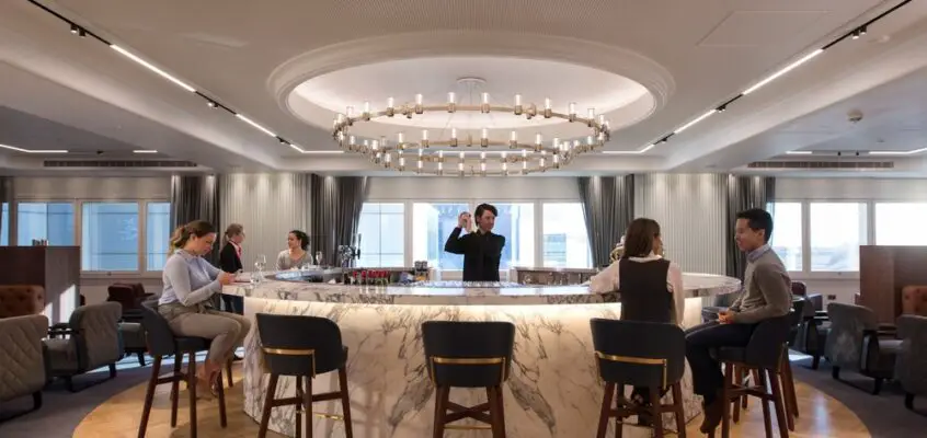 Qantas Lounge at Heathrow Terminal 3, London