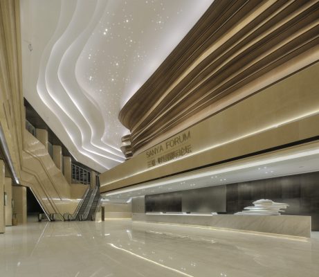 Rosewood Sanya Hotel and Forum building interior