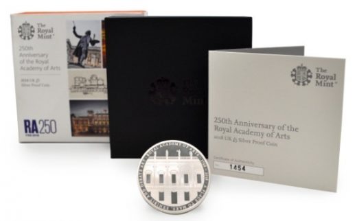 Royal Academy of Arts Coin by David Chipperfield architect